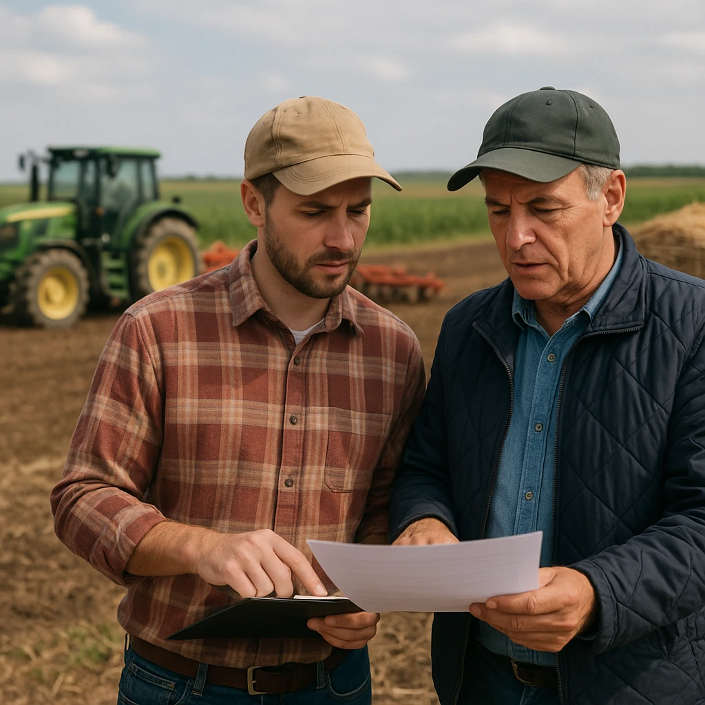 Najem maszyn rolniczych sąsiadowi – jakie podatki zapłacić