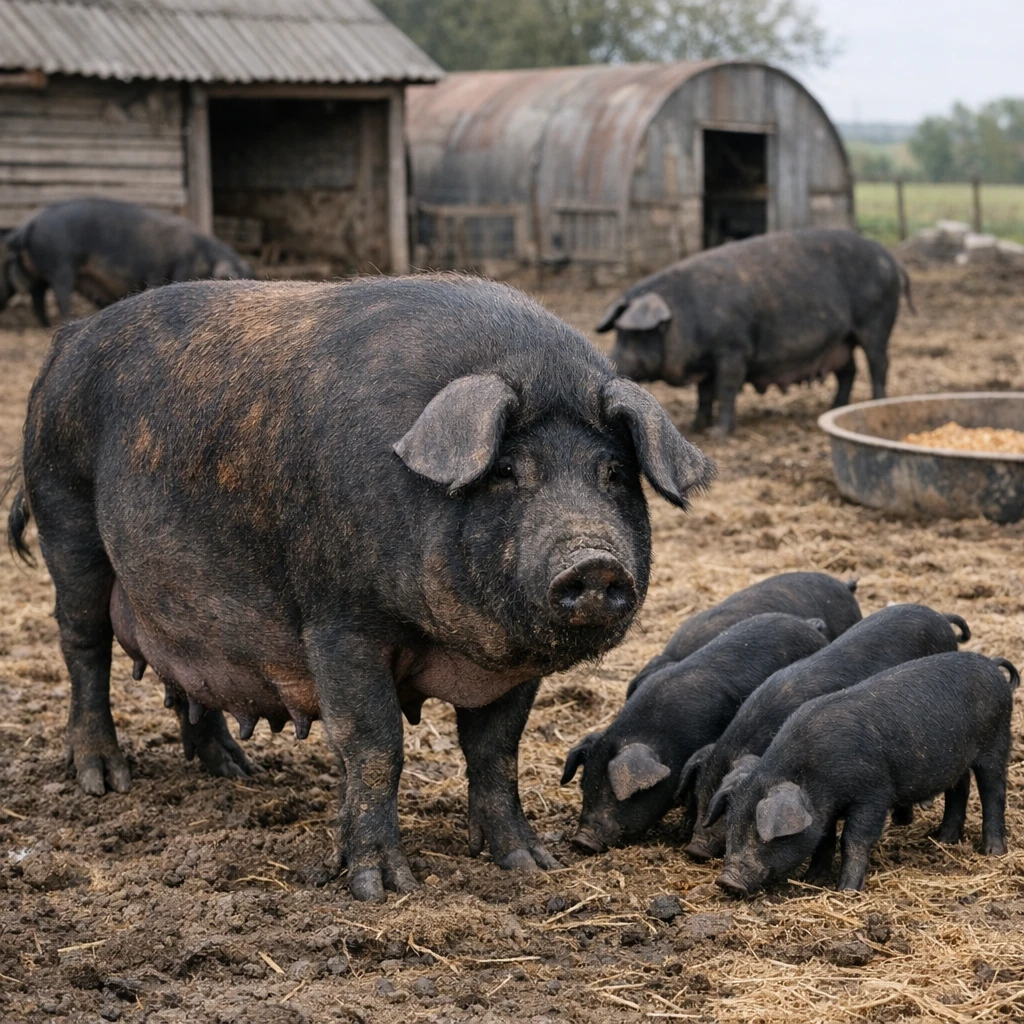 Mora Romagnola – Sus scrofa domesticus – trzoda chlewna