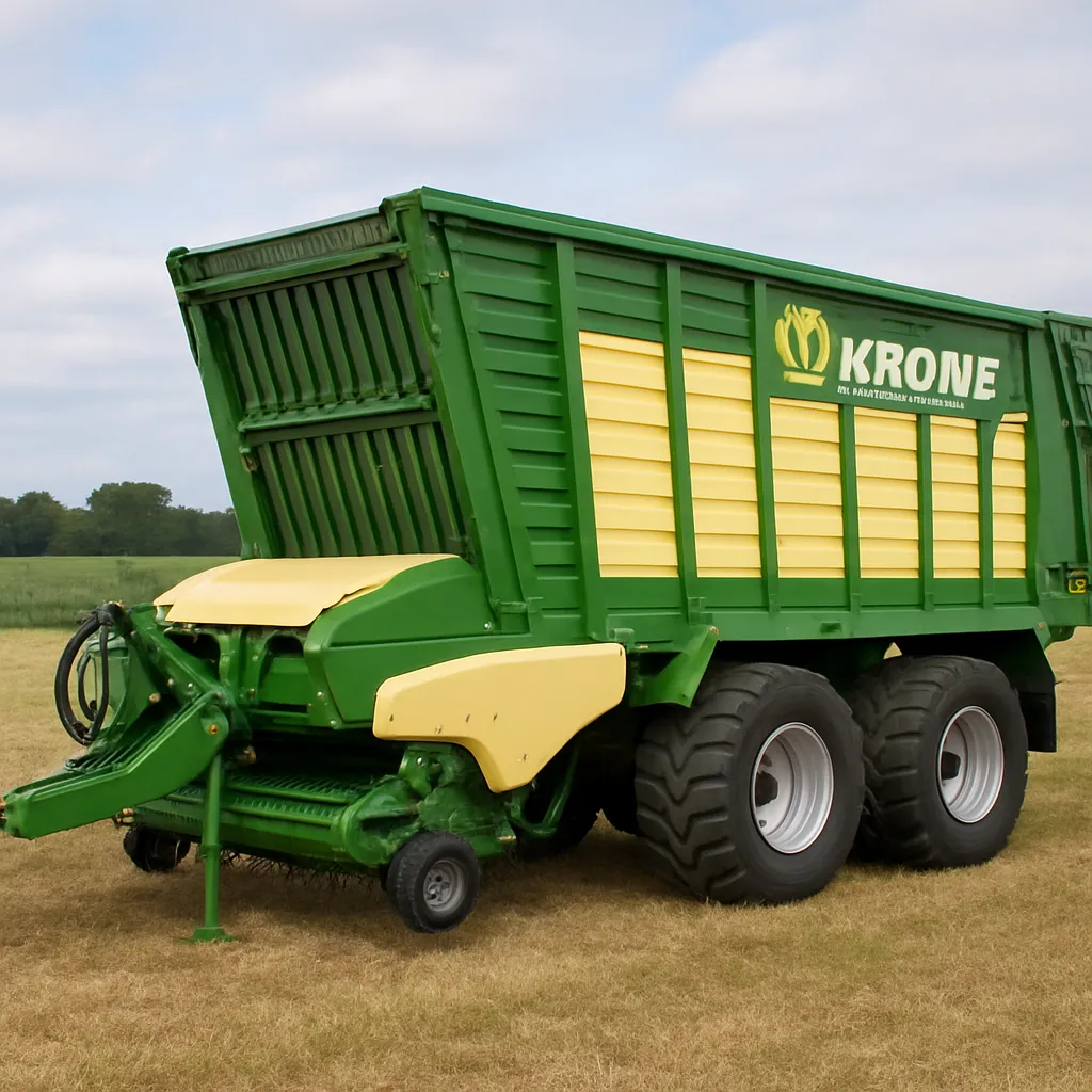Krone ZX 470 – przyczepa rolnicza Krone