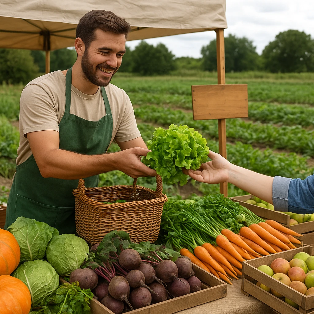 Rolniczy handel detaliczny w gospodarstwie ekologicznym