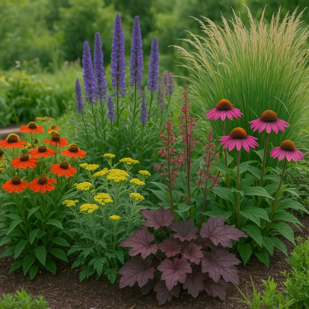 Rośliny ozdobne wieloletnie łatwe w uprawie