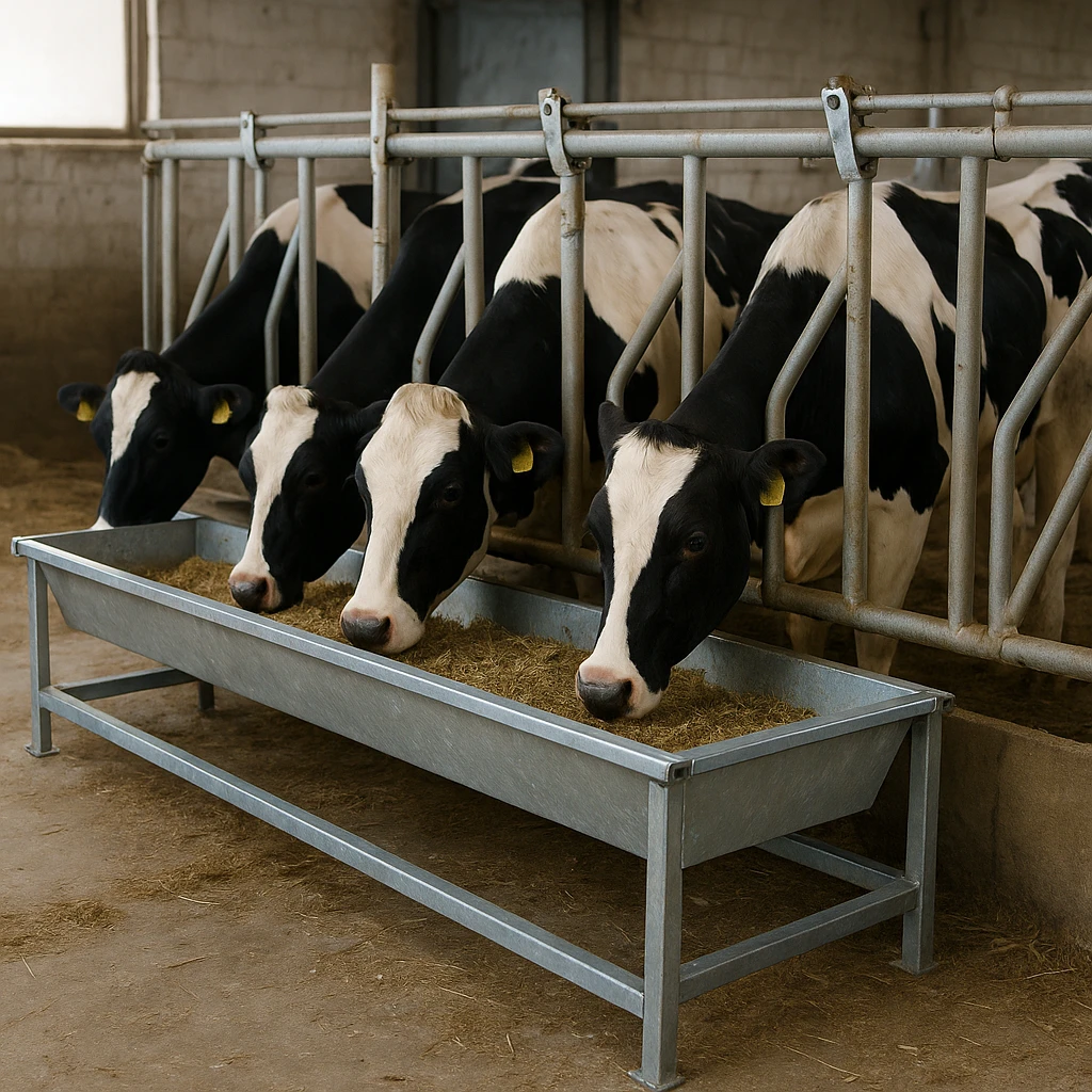 Jak zaprojektować funkcjonalny stół paszowy w oborze?