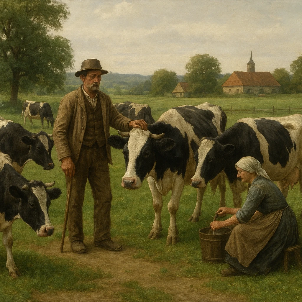 Historia hodowli bydła mlecznego w Europie
