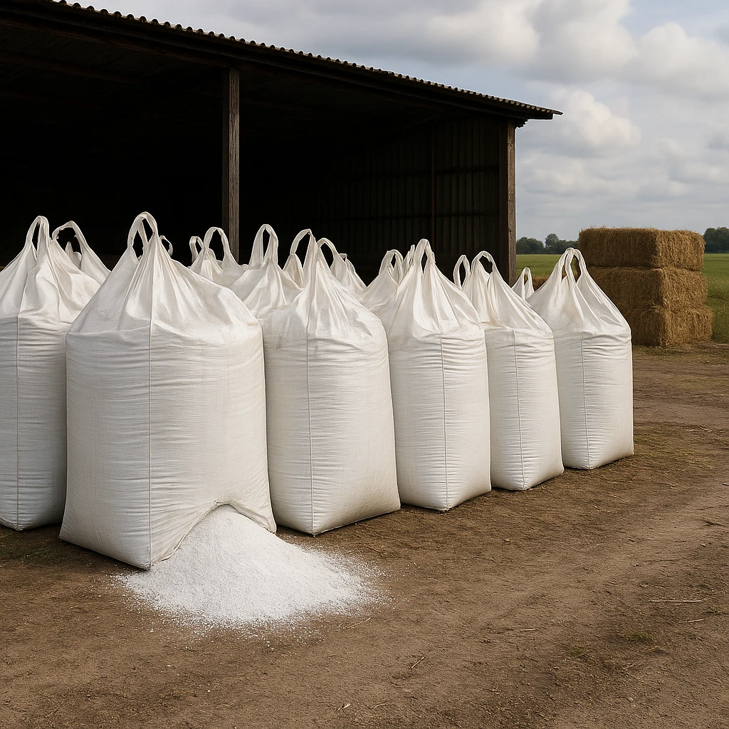 Przechowywanie big-bagów z nawozem – najczęstsze błędy rolników