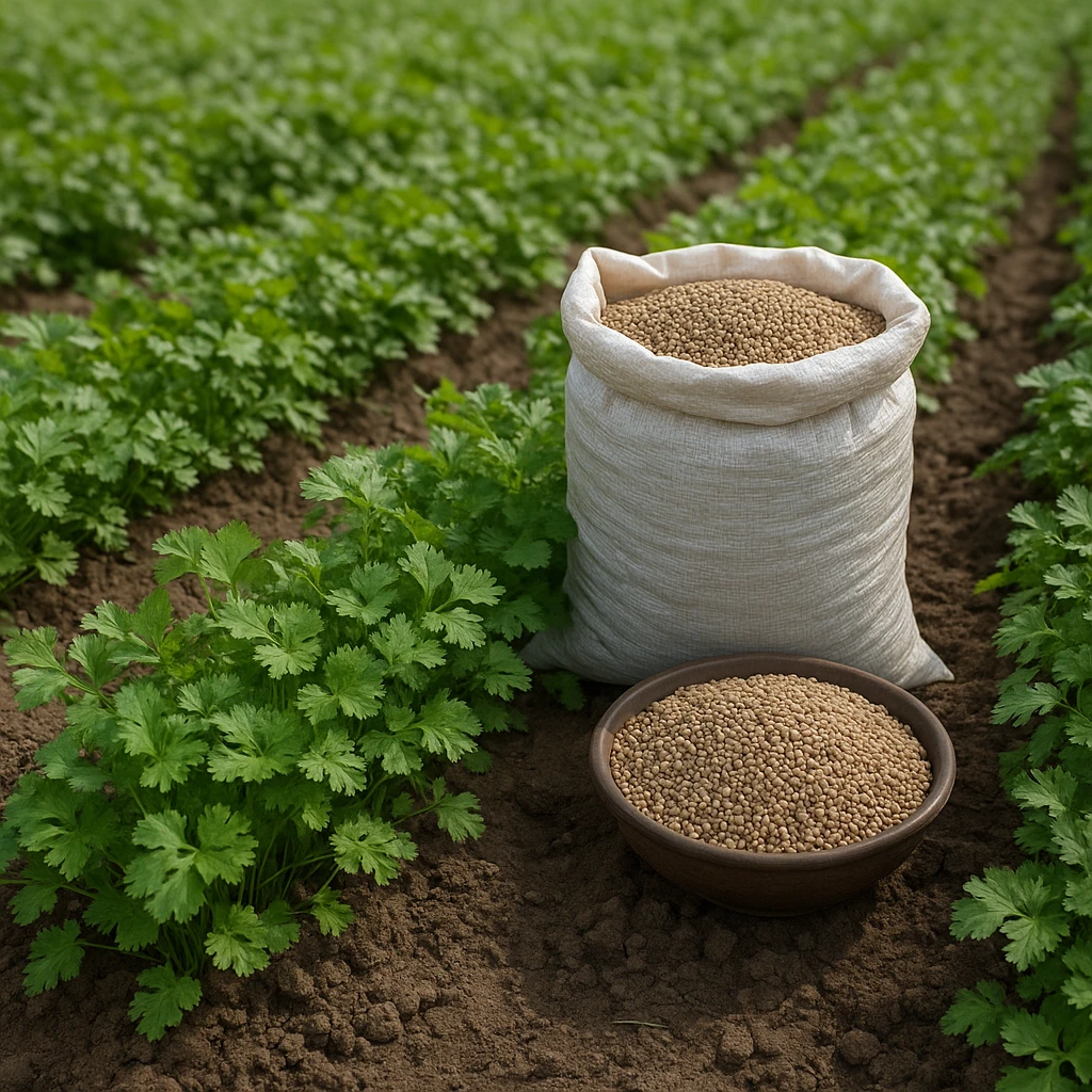 Uprawa kolendry siewnej na nasiona – technologia i ceny skupu