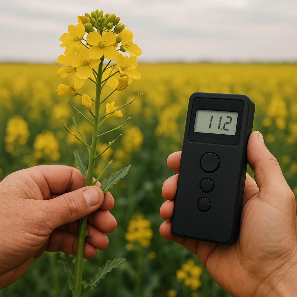 Wilgotność rzepaku przy zbiorze a koszty suszenia