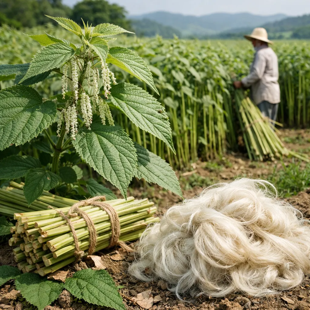 Ramia – Boehmeria nivea (roślina włóknista)