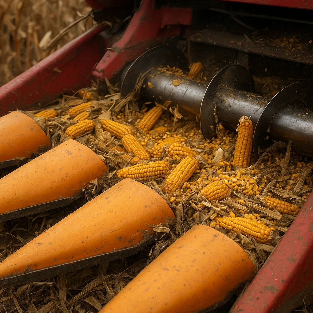 Jak ograniczyć straty ziarna podczas omłotu kukurydzy