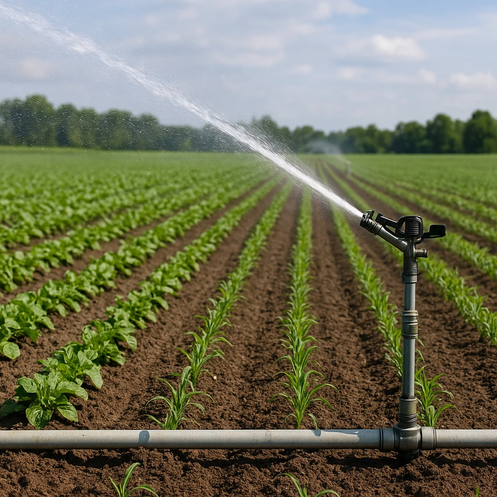 Precyzyjne nawadnianie – jak dobrać system do rodzaju uprawy i gleby