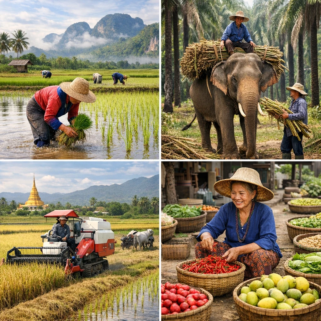 Rolnictwo w Tajlandii – jak wygląda