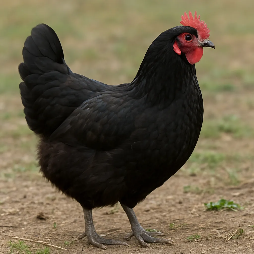 Galina Livornese Nera – Gallus gallus domesticus – kura