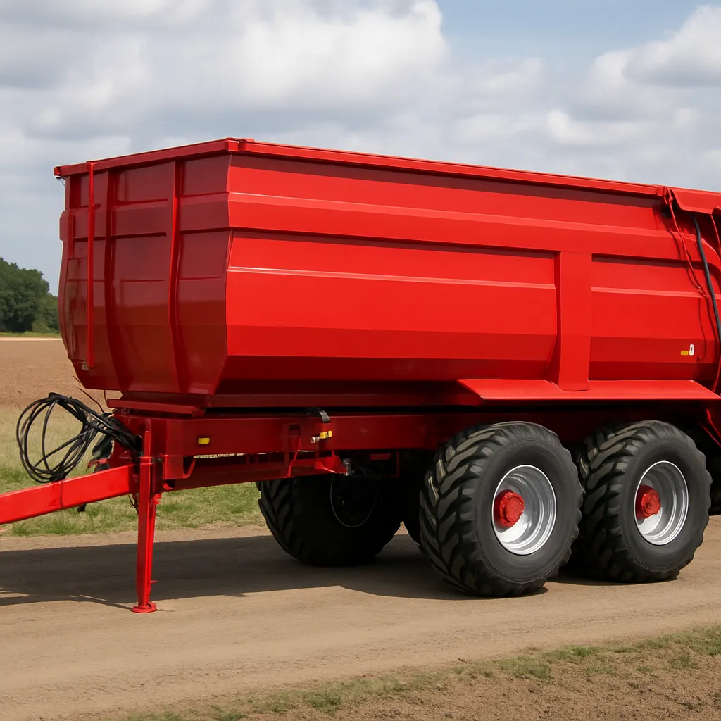 Krampe Big Body 650 – przyczepa rolnicza Krampe