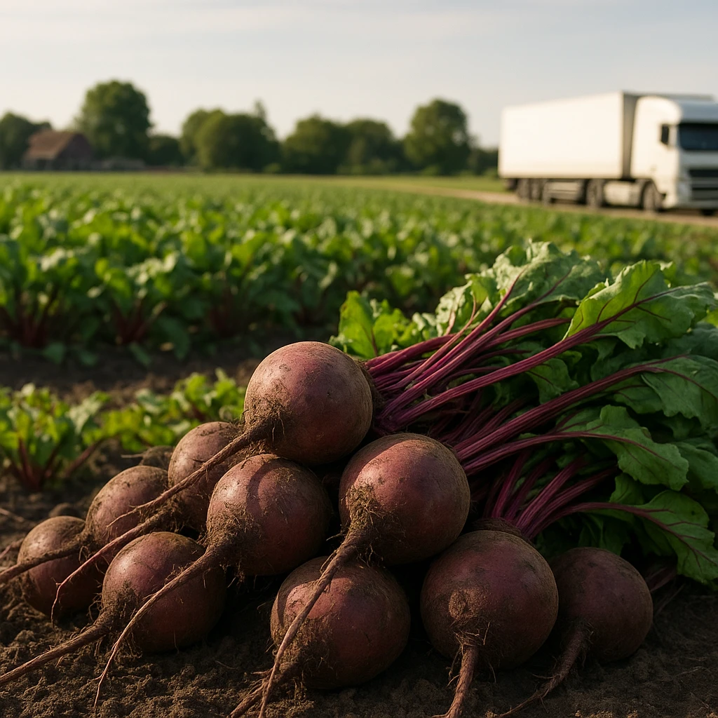 Uprawa buraka ćwikłowego na rynek lokalny i eksport