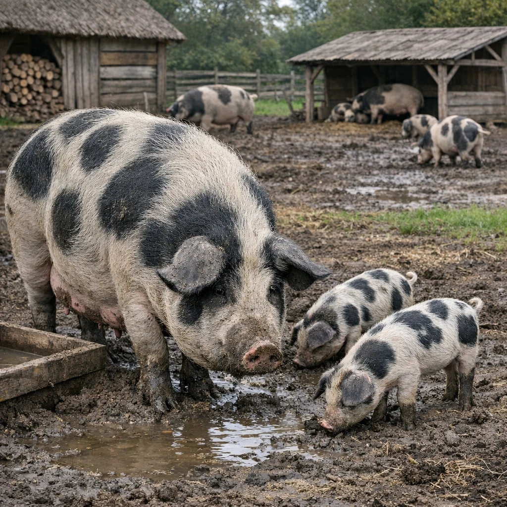 Turopolje – Sus scrofa domesticus – trzoda chlewna