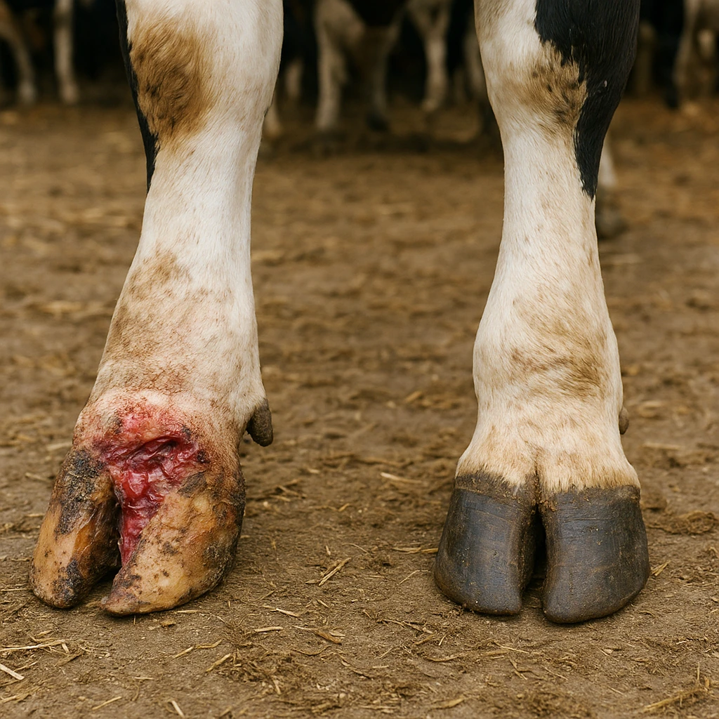Zgorzel racic – przyczyny i profilaktyka w stadzie bydła