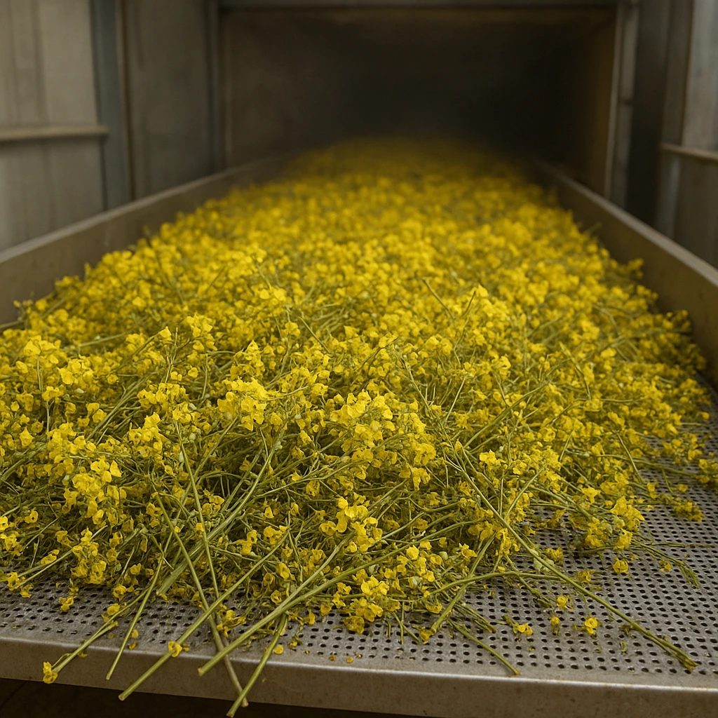 Suszenie rzepaku – bezpieczne parametry temperatury