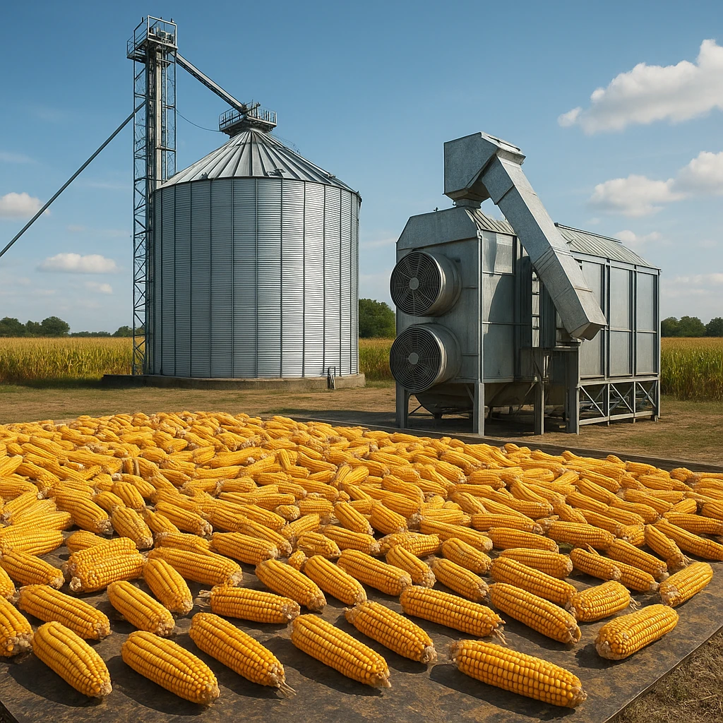 Suszenie kukurydzy – jakie technologie są najbardziej opłacalne