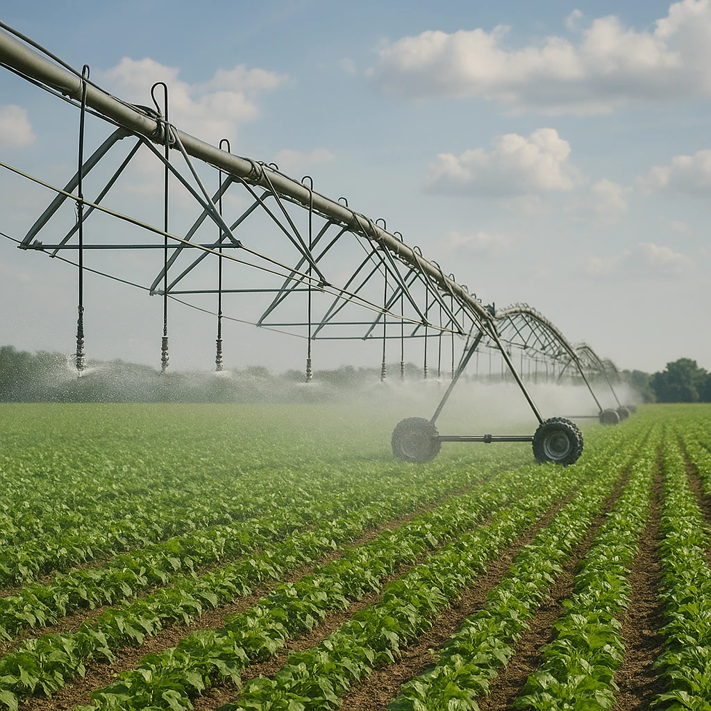 Najdroższy system nawadniania w rolnictwie