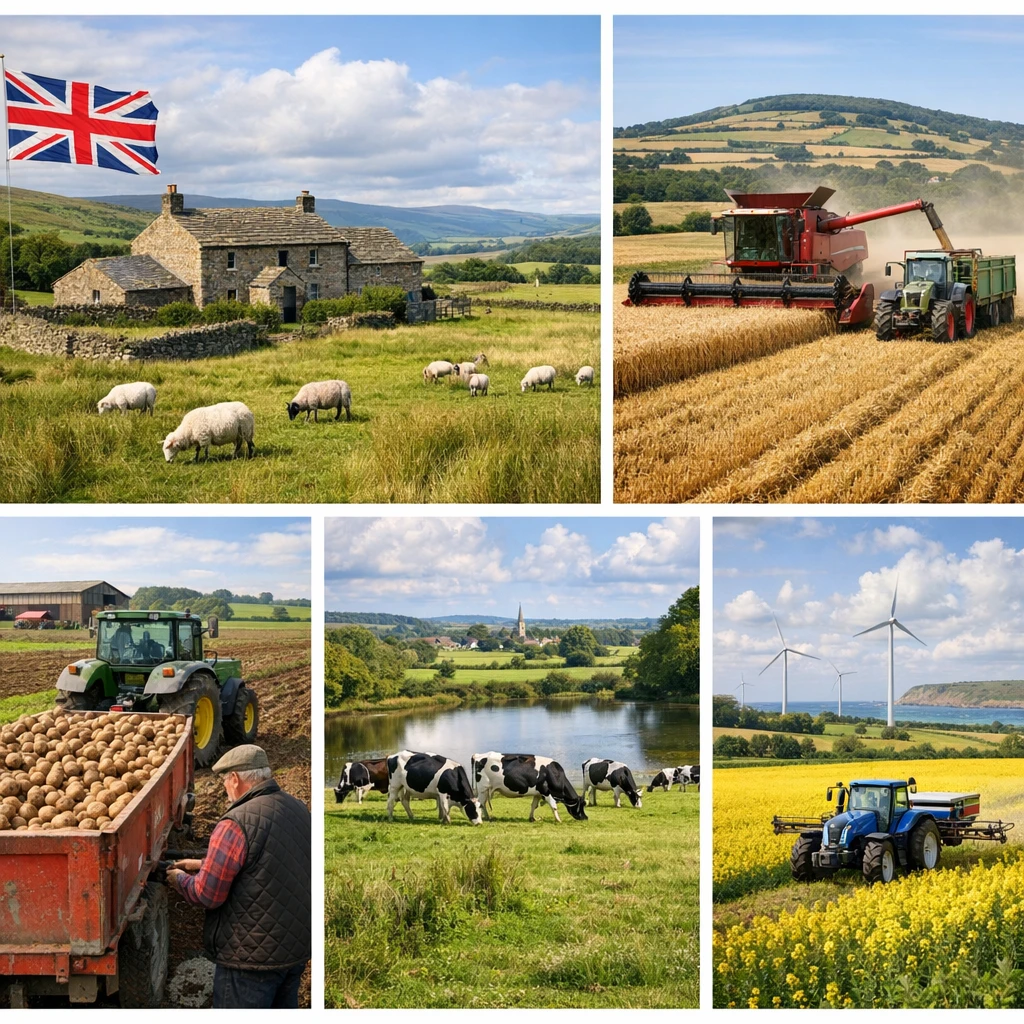 Rolnictwo w Wielkiej Brytanii – jak wygląda