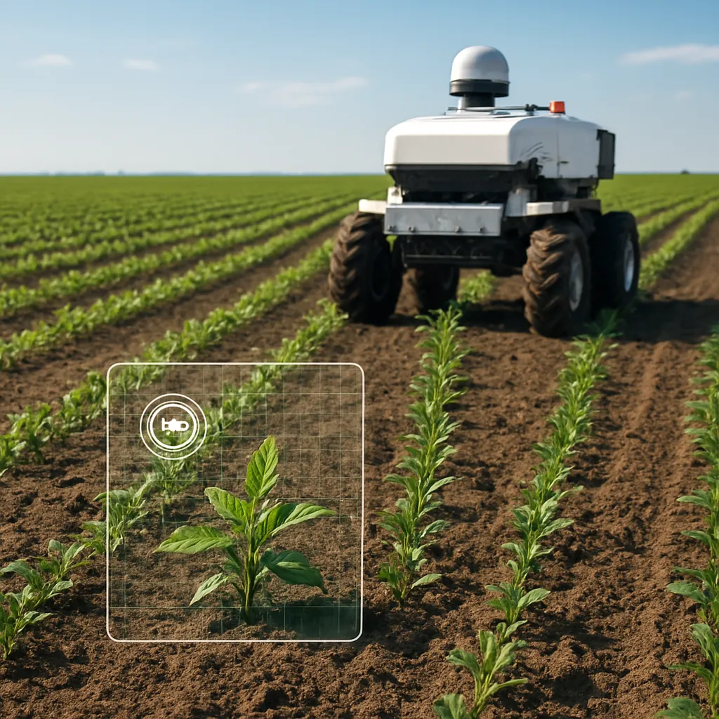 Automatyczne wykrywanie chwastów przy użyciu sztucznej inteligencji