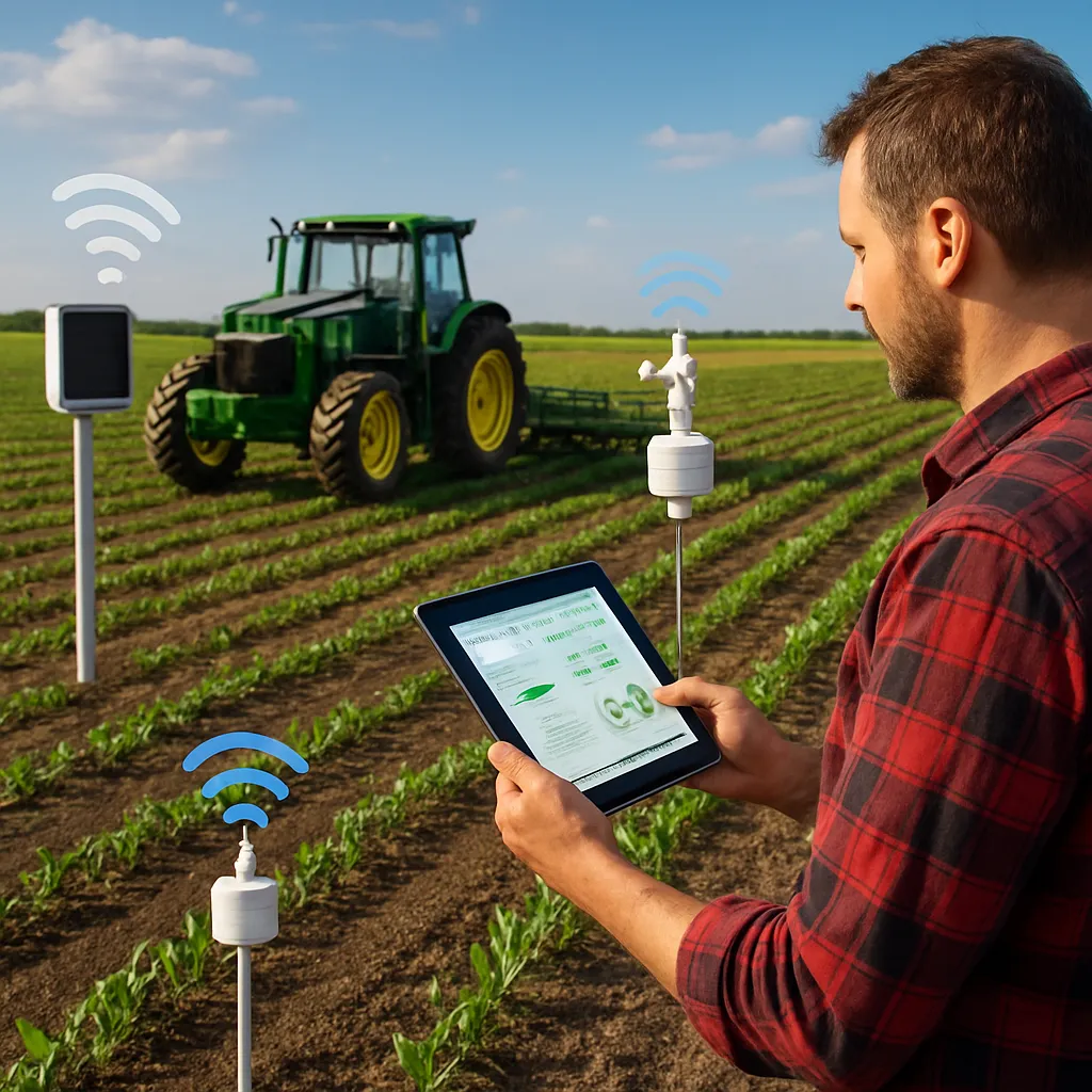 Internet Rzeczy (IoT) w rolnictwie – praktyczne przykłady