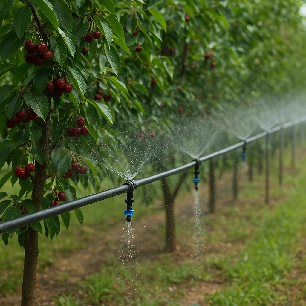 Systemy przeciwdeszczowe w uprawie czereśni