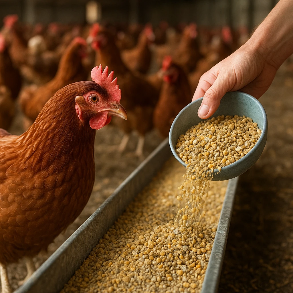 Żywienie niosek – jak poprawić jakość i wielkość jaj?