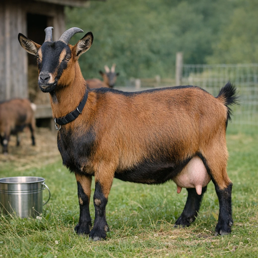 Oberhasli – Capra hircus – koza mleczna