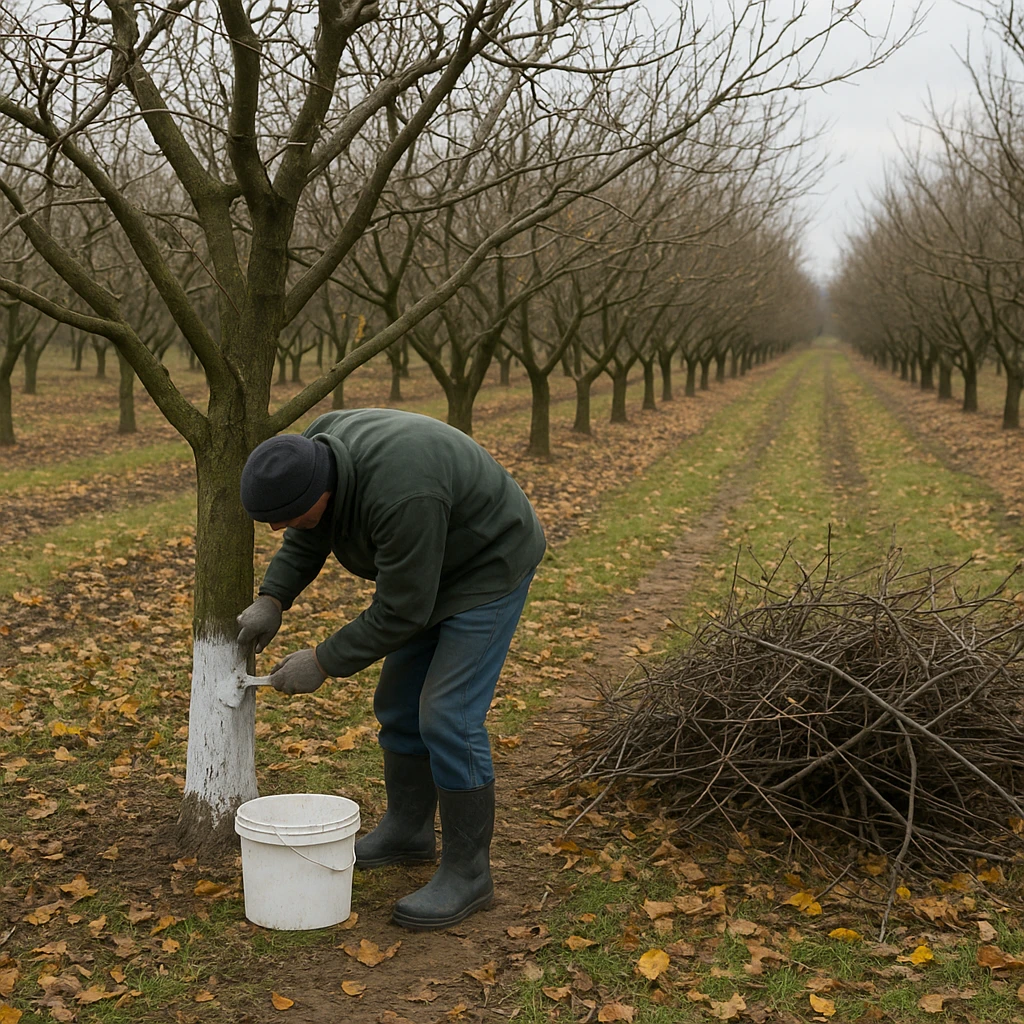 Przygotowanie sadu do zimy – zabiegi jesienne