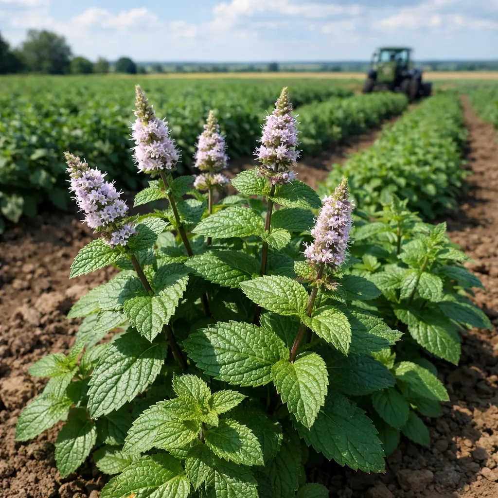 Mięta pieprzowa – Mentha ×piperita (roślina przyprawowa)