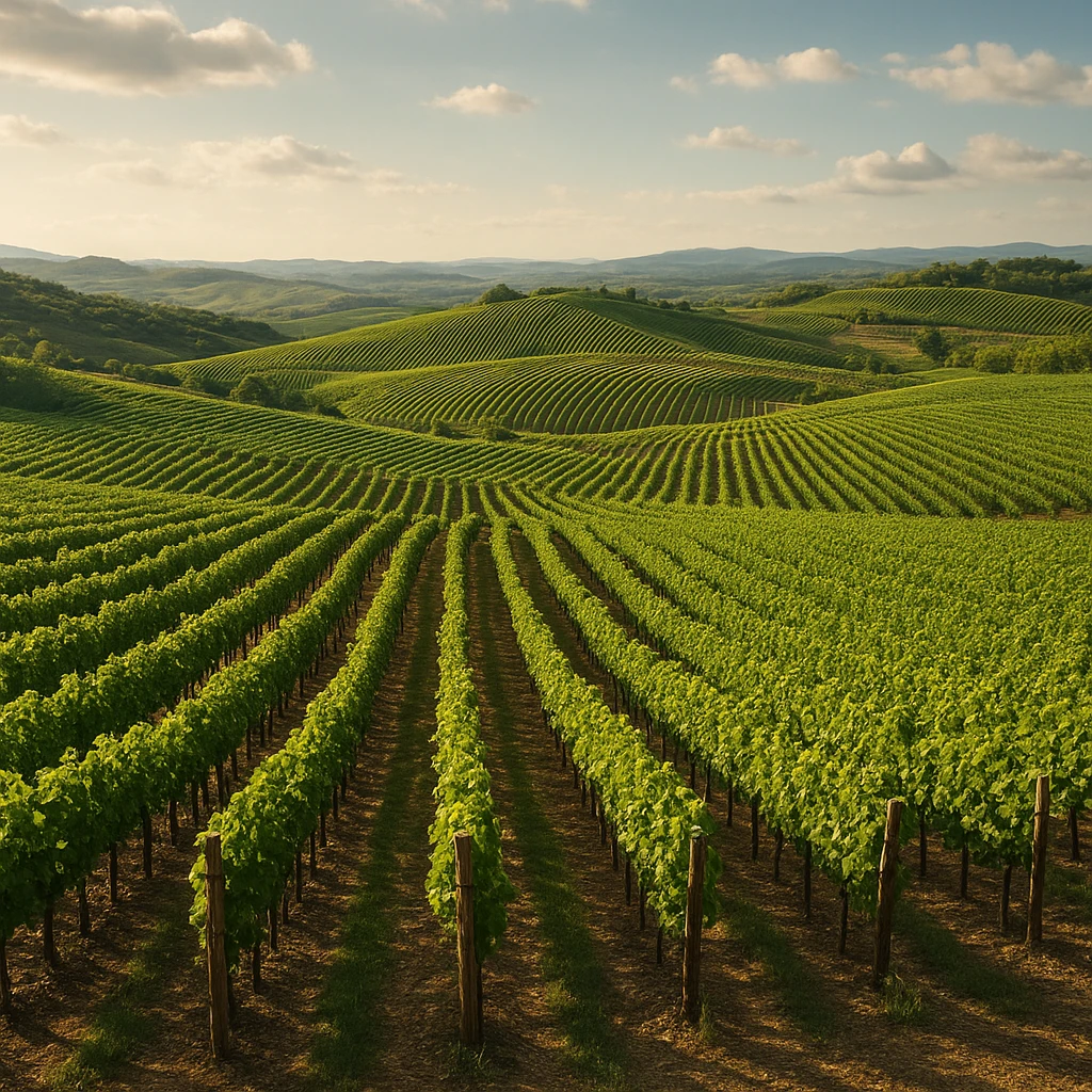 Największe plantacje winorośli na świecie