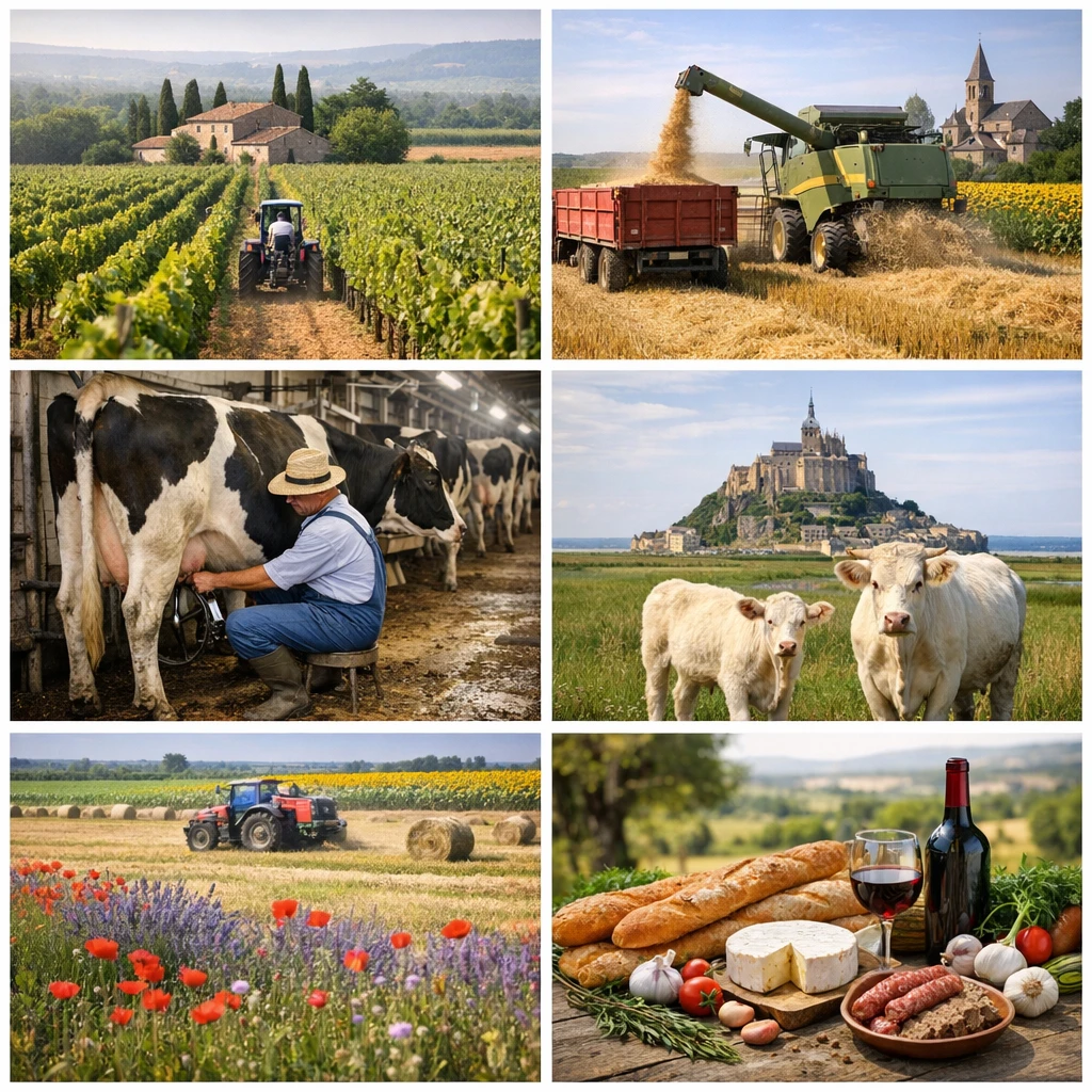 Rolnictwo we Francji – jak wygląda