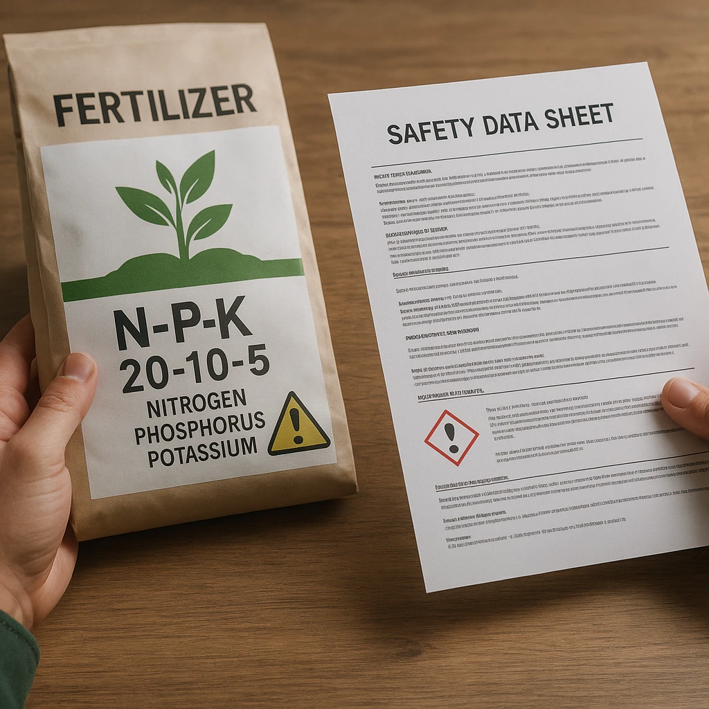 Jak czytać etykiety nawozów i karty charakterystyki?