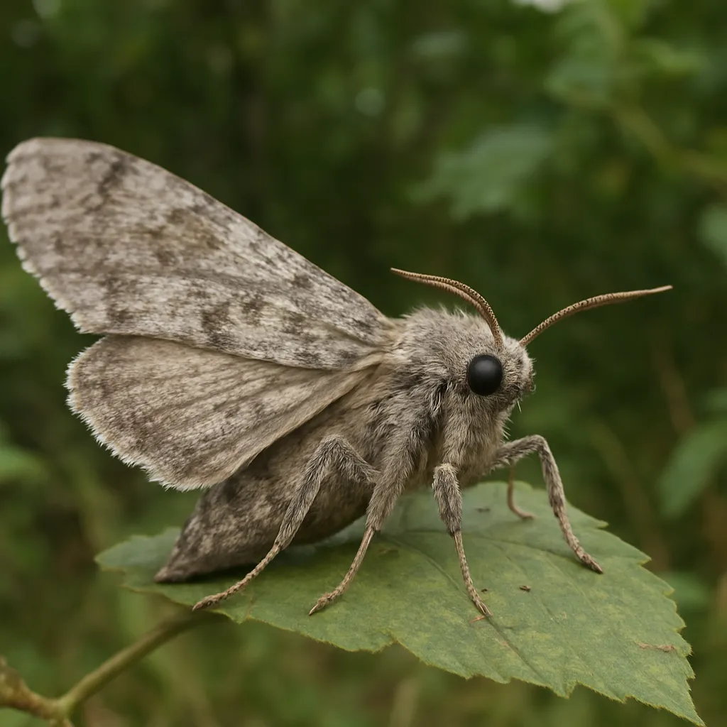 Ćma brudnica – lasy i sady