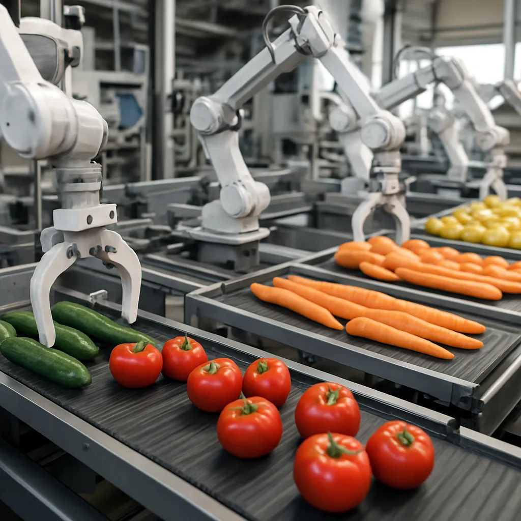 Automatyczne sortownie warzyw i owoców