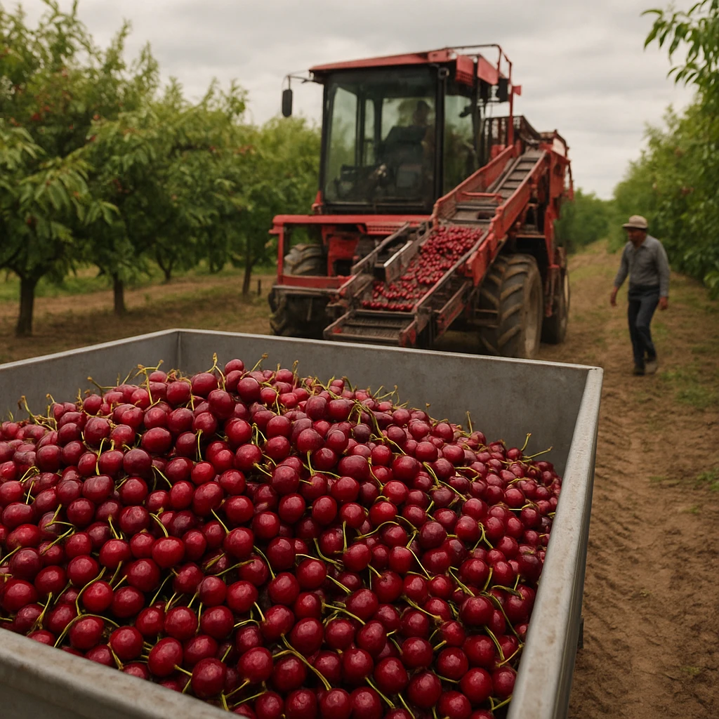 Produkcja wiśni na przemysł – opłacalność w trudnych sezonach