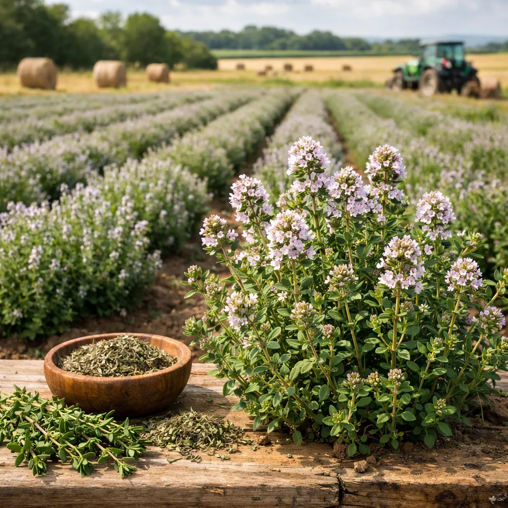 Tymianek właściwy – Thymus vulgaris (roślina przyprawowa)