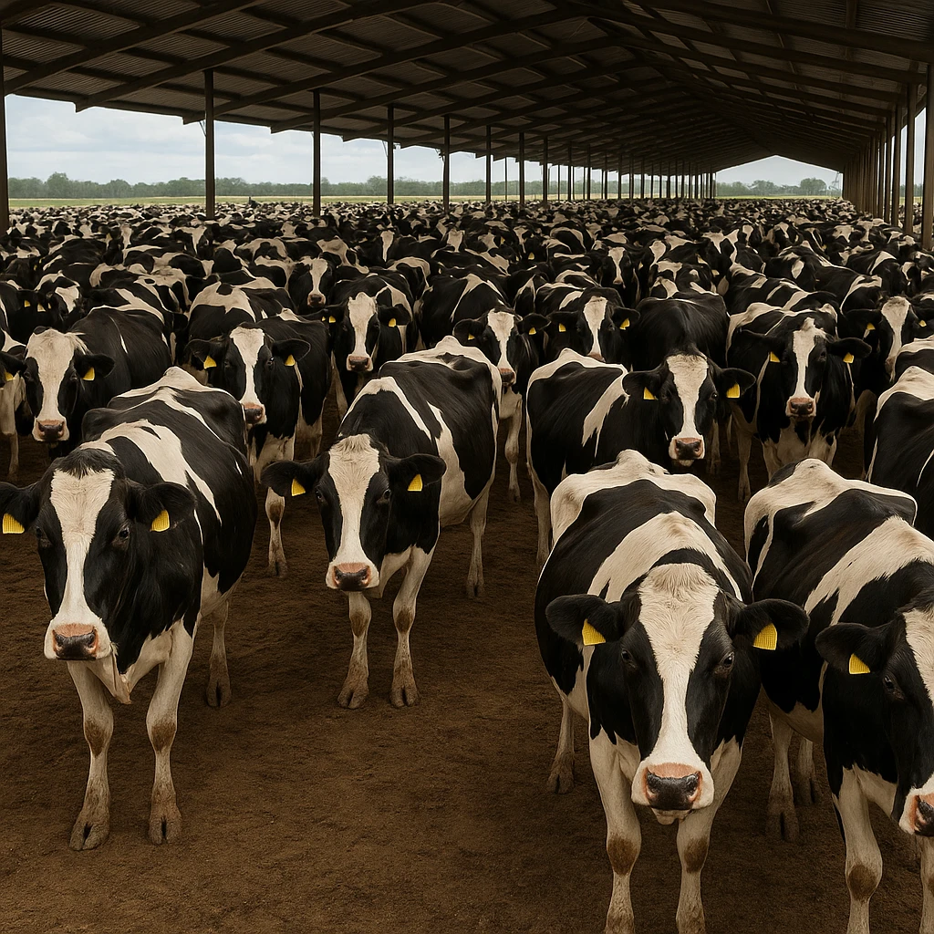 Rekordowa liczba krów w jednym gospodarstwie