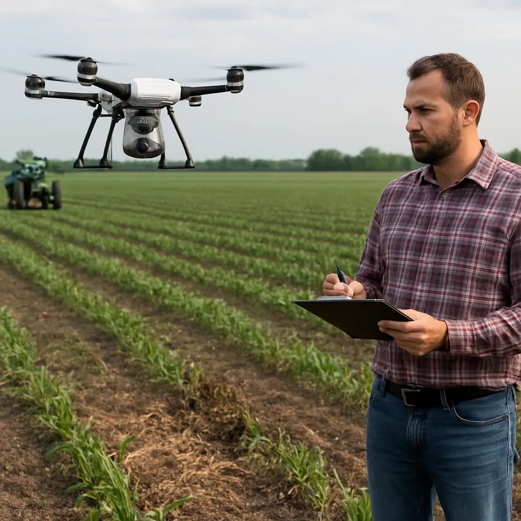 Drony rolnicze a ubezpieczenia upraw – dokumentacja szkód