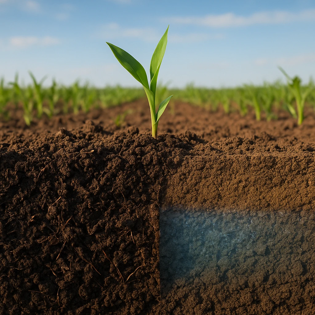 Poprawa pojemności wodnej gleby poprzez materię organiczną