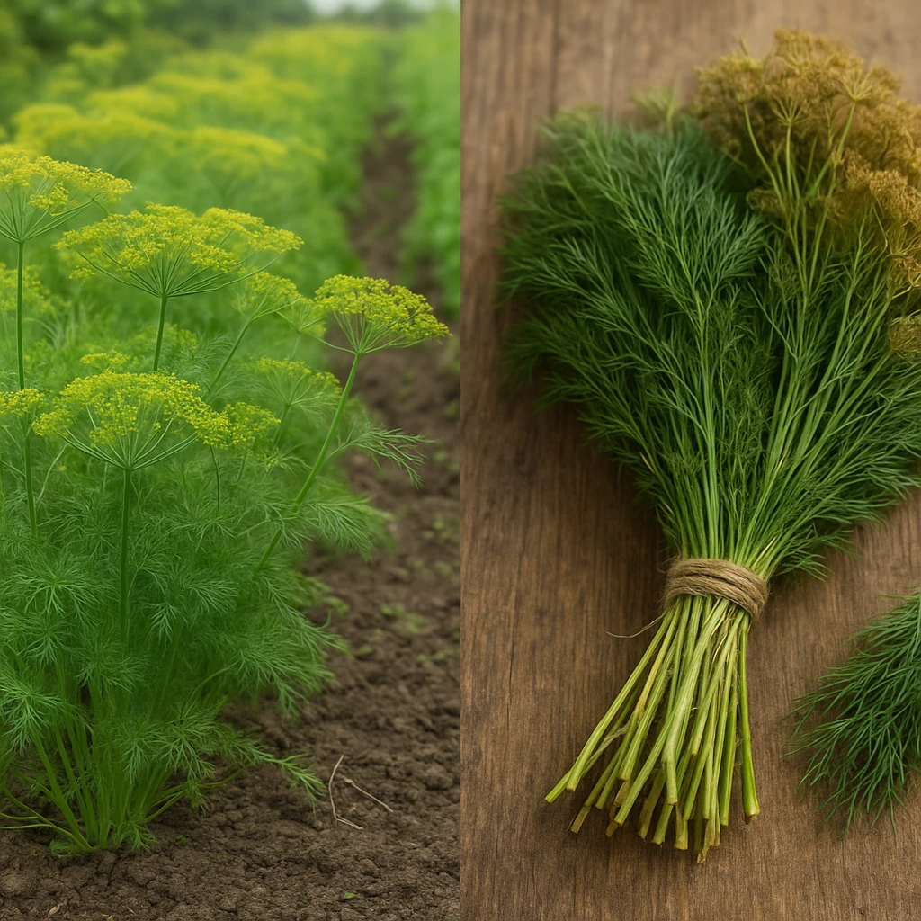 Uprawa koperku na świeży rynek i do suszenia