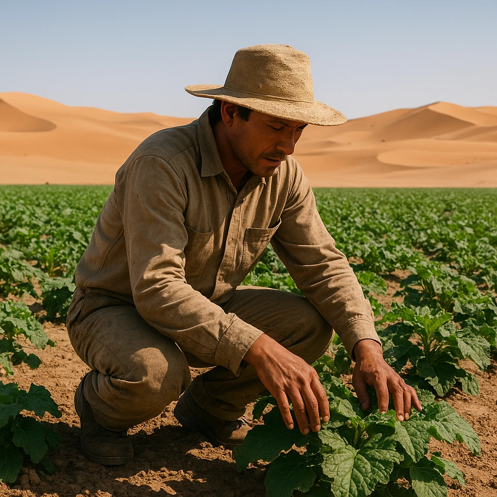 Najbardziej ekstremalne warunki upraw – rolnictwo na pustyni