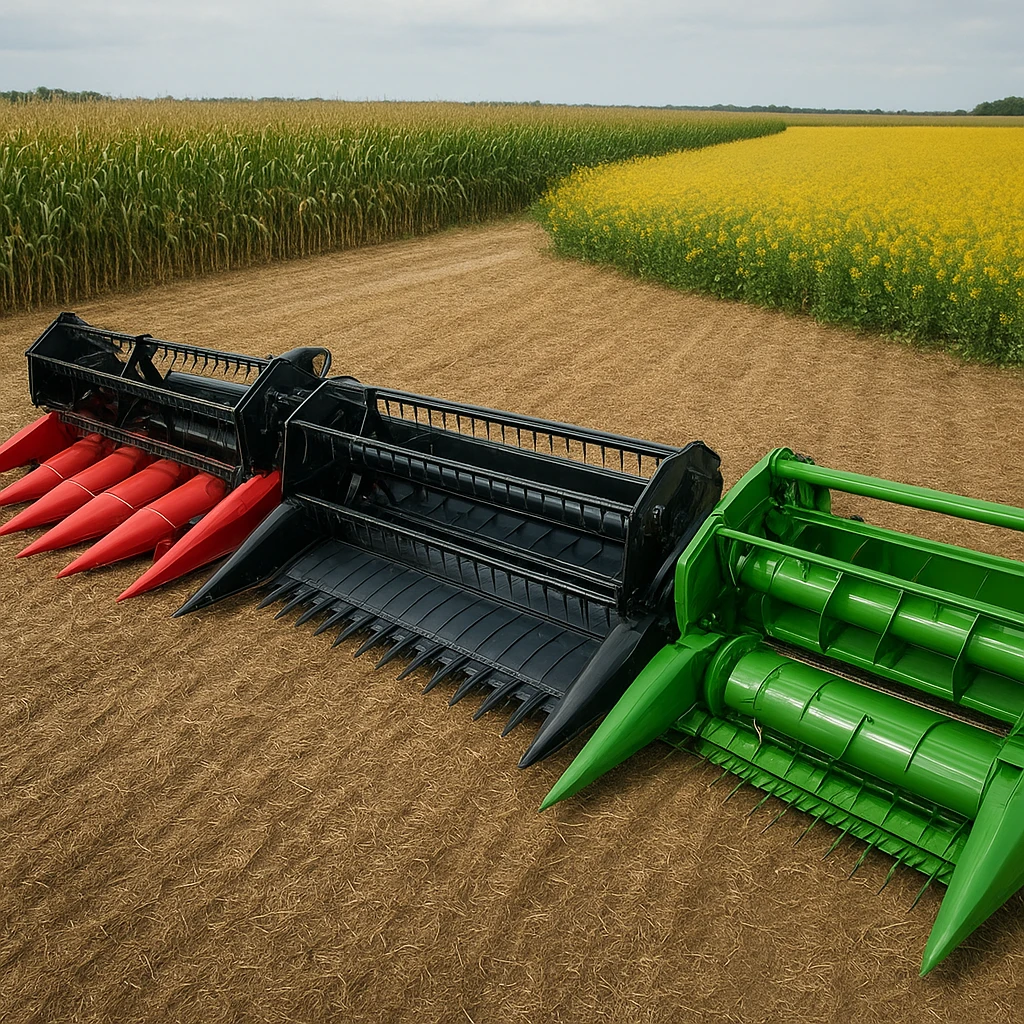 Jak dobrać heder do kombajnu – zboże, kukurydza, rzepak