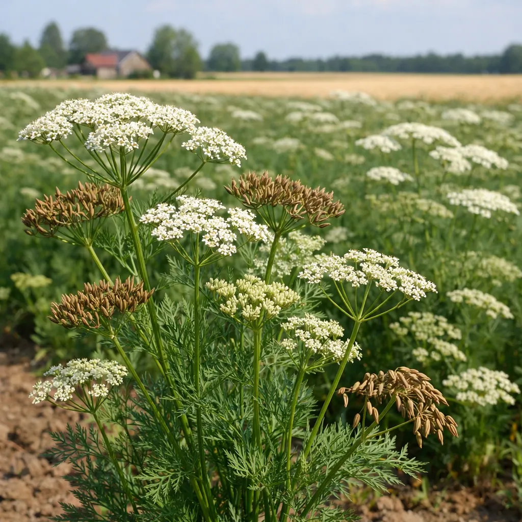 Kminek zwyczajny – Carum carvi (roślina przyprawowa)