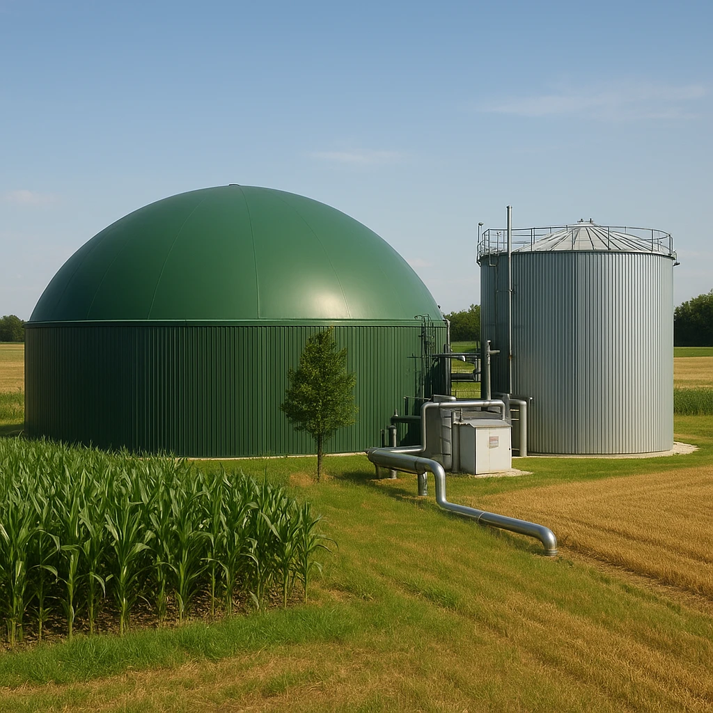 Biogazownia rolnicza jako element obiegu zamkniętego