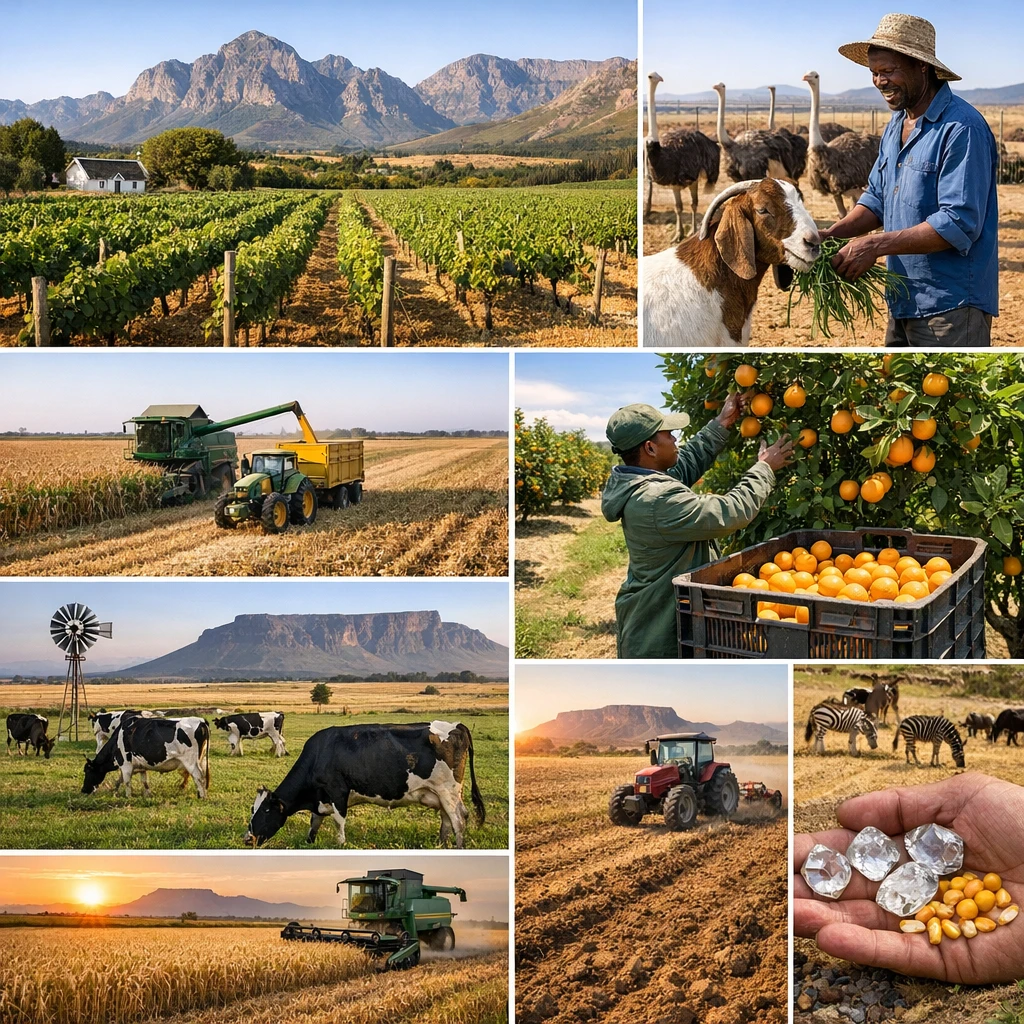 Rolnictwo w Republice Południowej Afryki – jak wygląda