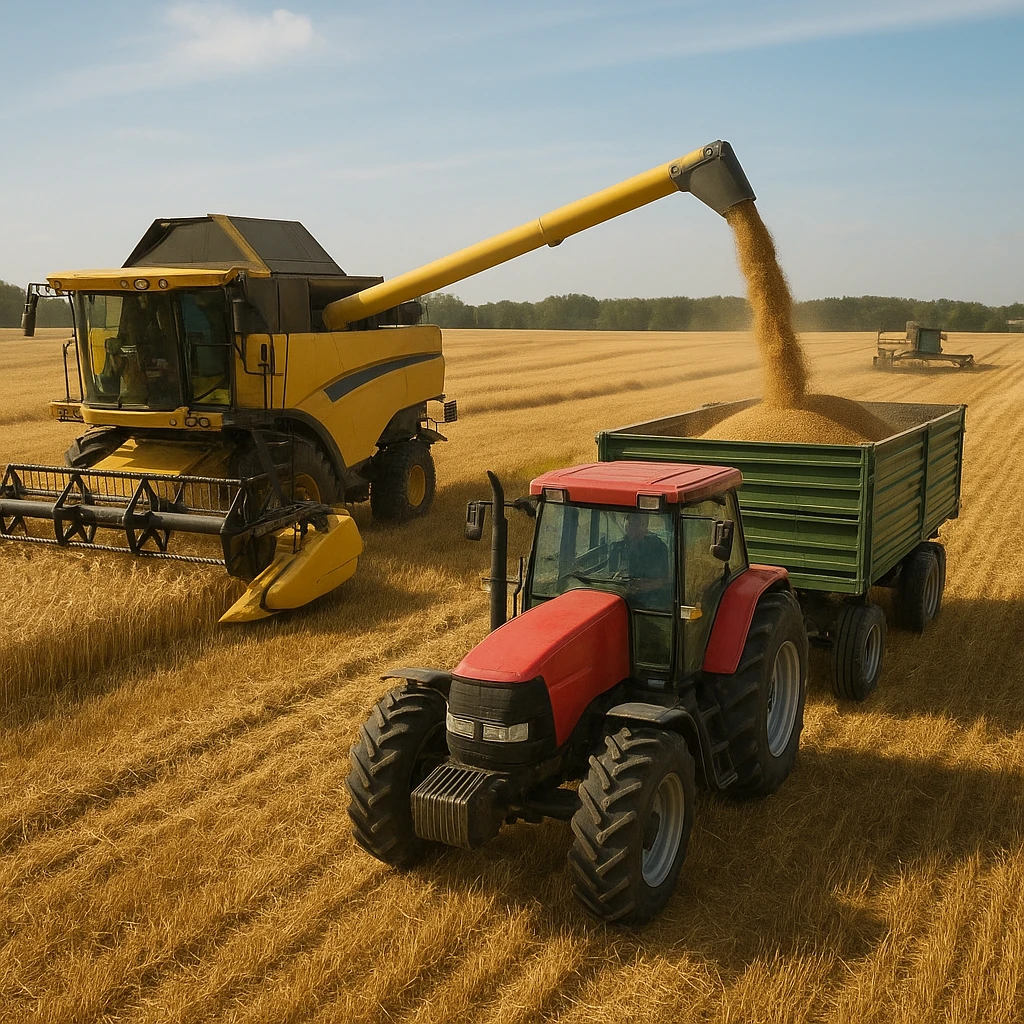 Organizacja pracy w sezonie żniwnym – logistyka i minimalizacja strat