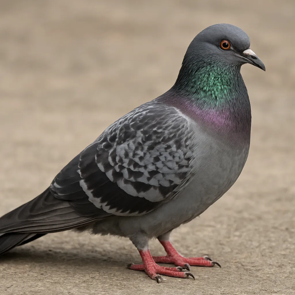 Gołąb damasceński – Columba livia domestica – gołąb