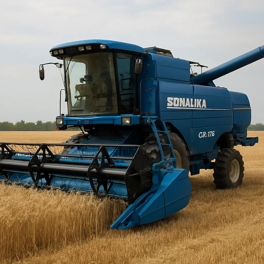 Kombajn Zbożowy GK 100 - Sonalika