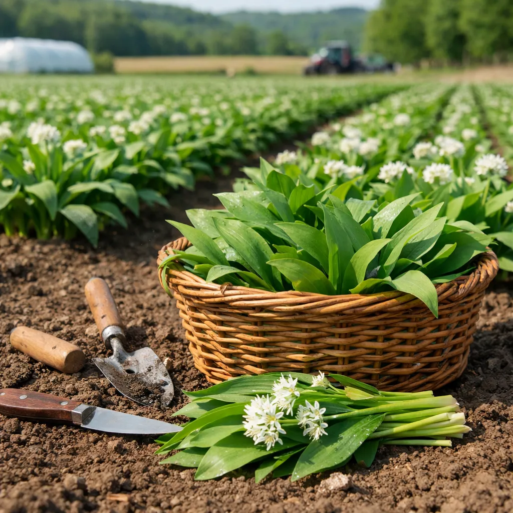 Czosnek niedźwiedzi – Allium ursinum (warzywo)